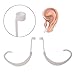 Produktbild Yunso 1 Paar Anti-verlorene Ohr Haken schützender Kopfhörer Haken Sichere für Apple Airpods Kopfhörer,Perfekt für Freizeit und Sport