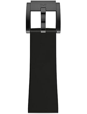TW Steel Marc Coblen Armband Uhrenband Uhrenarmband Silikon 22 MM Schwarz SB_BK_B