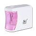 Produktbild fggfgjg HS914 Creative Home Office Schule Desktop Elektrische Bleistiftspitzer Schreibwaren (White & Pink)
