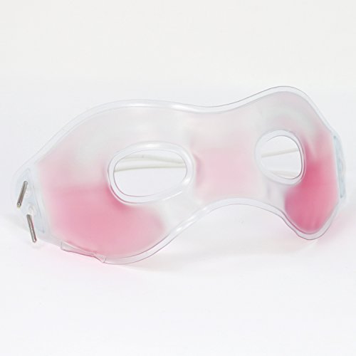 com-four® 3X Gel-Augenmaske für Warm- und Kalt-Anwendungen, Wellness-Maske zum Entspannen oder Beleben Ihrer Augen, 24 x 7 cm (03 Stück - Gelmaske)