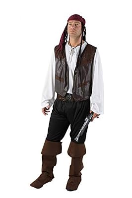 P'TIT CLOWN 50670 Gilet Sans Manches - Simili Cuir Marron - Taille Unique