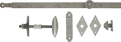 Bourg Loquet à olive Bourg - Loquet à bascule brut 42 cm garnis