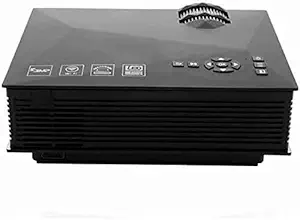 Play Smart LED Projector of 1080P with WiFi HDMI,AV,USB Ports (Black)