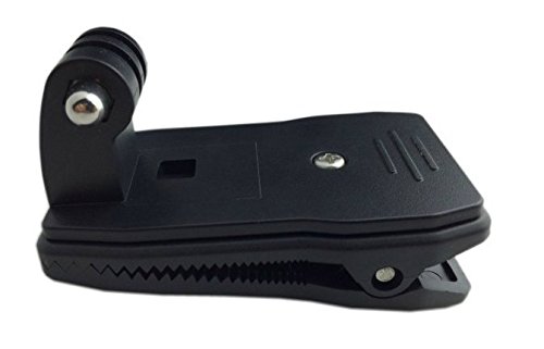 Professional 360 Degree Rotary Backpack Camera Bag Rucksack Cap Rec-Mounts Versatile Clip Fast Clamp Mount For Gopro Hero 2 3 3+