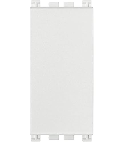 VIMAR Arké Axialumsteller 1P, 10A 250V, Beleuchtbar, Weiß - Schalter Mit Axialer Bedienung, Staubdicht