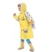 Little Bee Cute Baby Rain Jacket Infant Raincoat Toddler Rain Wear YELLOW S