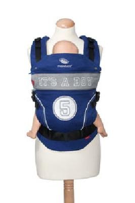 Manduca Zip in Zipper it's a Boy