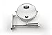 Danielle Creations Adjustable Wall Mounted Chrome Mirror x 10 Magnified 20cm