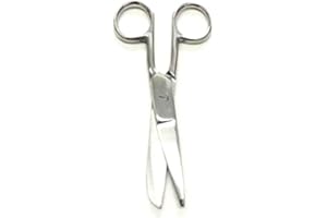 H2GEAR 11cm Stainless Steel Nurses Scissors - Blunt Sharp (11cm/4.5")