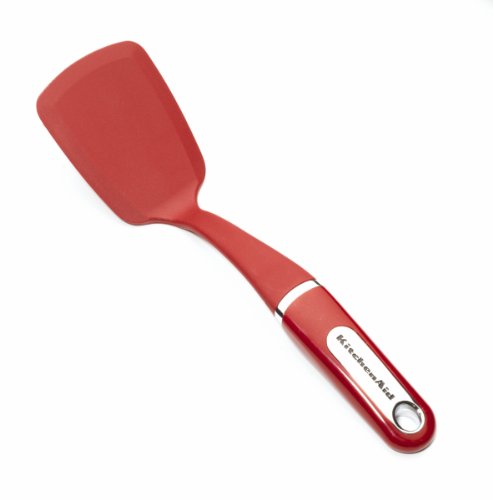 KitchenAid Silikon Pfannenwender, Farbe: rot