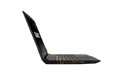 Gigabyte SABRE15K-CF1 - 15 6-Inch LED LCD Gaming Laptop -  Black   Intel i7-7700HQ 2 8 GHz Processor  8 GB RAM  128GB SDD  1TB HDD  NVIDIA GeForce GTX