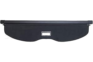 FYCXUM Car Retractable Rear Trunk Parcel Shelf for Renault Kadjar 2015-2019, Auto Luggage Cargo Shield Cover Replacement Boot Shelves Tail Box Partition Interior Security Decoration Accessories