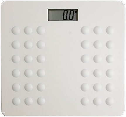Deallink Anti-skid Weight Scale Digital Body Scales Bathroom Bedroom Home Office Gym Gymnasium Ultra-accurate Scale Silicone (Shell Grey)