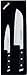 Produktbild Solicut 810222 First Class Messerset 2-teilig Santoku/Petty
