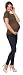 Happy Mama. Women's Maternity Nursing Double Layer T-shirt Round Neckline. 991p (Khaki, UK 12/14, XL)