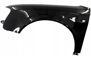 GAL INDUSTRIAL Kotflügel kompatibel für Audi A4 B7 LZ9Y Links Schwarz Vorderseite lackiert