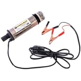 Mini 12V Akaryakıt Mazot Pompası, 32 mm, Taşınabilir Yakıt Transfer Sistemi