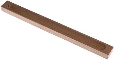 Simday 1 pc Natural Bamboo Incense Stick Holder Stick Burner Stand Tray