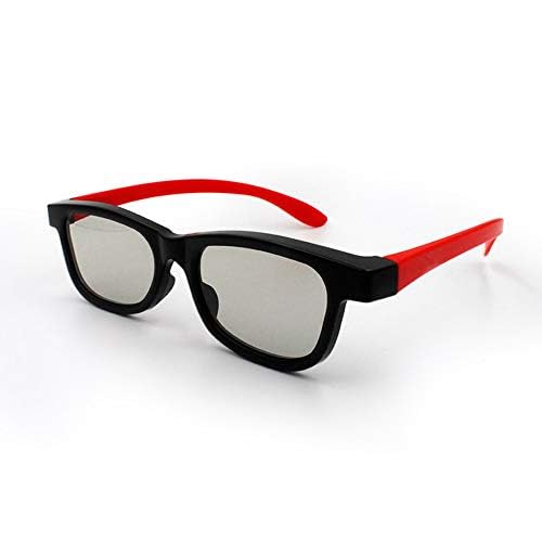 WILDCARD INDIA Passive 3D Glasses | Polarized Lenses for Cinema | Lightweight & Portable Movie Glasses for 3D Theaters