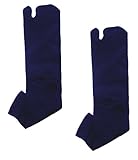 Japanese Tabi Socks DARK BLUE Senior (UK 7-11) Unisex