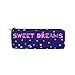 Produktbild Niedliches Faultier Sterne Sweet Dreams Federmäppchen Halter für Kinder Jungen Mädchen Student Stifttasche Tasche Schule Rund Make-up Tasche