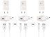 Produktbild m2 3X Schnell Ladegerät Netzteil + 3X Micro-USB Kabel kompatibel mit Samsung Galaxy S7 S7edge S6 S6 Edge S5 S4 S3 A6+ A6 A7 2018 J6 J6+ J5 J4 J4+ A5 A3 J1 J2 J3 J5 J5 2016 J5 J7 J8 XCover