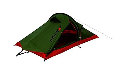High Peak Siskin Tente Mixte Adulte, Vert Pest/Rouge, L