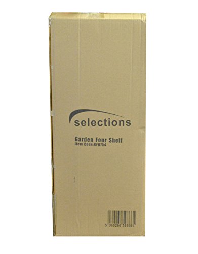 Selections GF756 Regal für das Gewächshausregal, 4 Etagen - 4