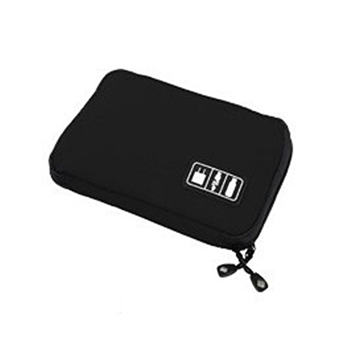 ruifu Universal Kabel-Organizer Elektronik Zubehör Fall USB Drive Shuttle Bag schwarz