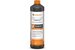 Ambratec Finito Abflussreiniger Rohrreiniger - löst Verstopfungen Lebensmittelreste Fette Haare - keine gefährlichen Dämpfe - greift Rohrleitungen Dichtungen nicht an