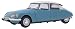 Produktbild Solido 421184180 Citroen DS Special, 1972, blau, Miniaturmodell im Maßstab 1:18 Modellauto
