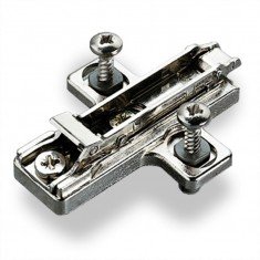 Preisvergleich Produktbild Grundlagen Clip für Scharniere Salice Exzenter Front Regulierung und senkrecht Ausführung: vernickelt