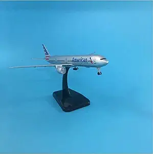 Generic 20CM American Airlines Boeing 777 Airplane Model United States B777 Plane Model Metal Diecast Aircraft Model Toy