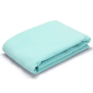 Maissen Waterproof Reusable Washable Pee Pads & Hygenic Pet Dry Sheet - Couch/Sofa/Bed/Mattress, Puppy Crate Training & Car Seats Protector for Dogs, Cats & All Pets ? Aqua Blue, Large (140cm x 100cm)