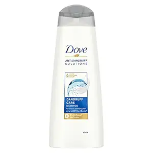 Dove Anti Dandruff Solutions Shampoo 340 ml, Prevents Dandruff & Dry Scalp, Mild Daily Shampoo for Smooth & Frizz Free Hair - For Men & Women