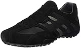 geox herren snake sport Atmungsaktiv Geox Herren Uomo Snake L Slip On Sneaker, Schwarz (Black C9999), 41 EU