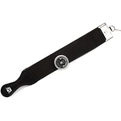 Haryali London - Affûteur en cuir pour rasoir droit + Baume à cuir