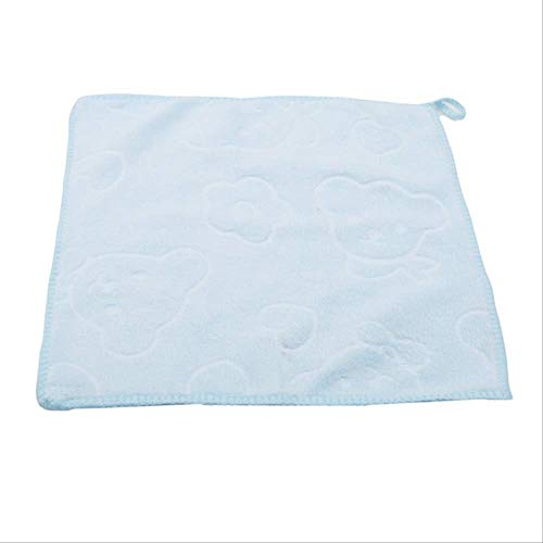 Preisvergleich Produktbild figjtrgh Babyhandtuch Kinderhandtücher Superweiche Babypflege Stark saugfähiges Badetuch für Babyblau