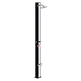 Happy Garden Douche Solaire FIDGI Noire et Argent 35L