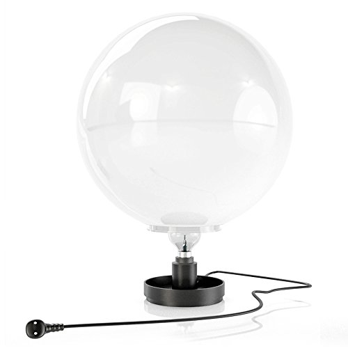 Kugelleuchte 3er Set Farbwechsel Lampe Lichtkugel Kugellampe Gartenleuchte Gartenlampe Set 20/30/40cm wahlweise mit RGB LED (Weiß) - 5