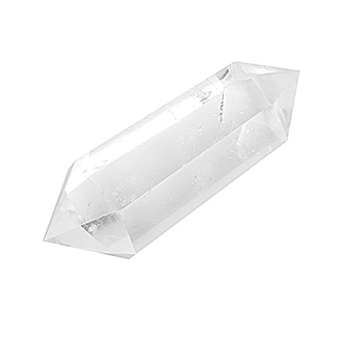 Price comparison product image MagiDeal Natural Clear Quartz Crystal Double Point