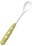 Microondas y lavavajillas NUK easy learning 10255111 - Cuchara para bebé antideslizante (2 unidades) sin BPA, tamaño extra largo, diseño con bordes redondeados, color verde