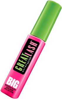 Maybelline Great Lash Big Mascara, Blackest Black