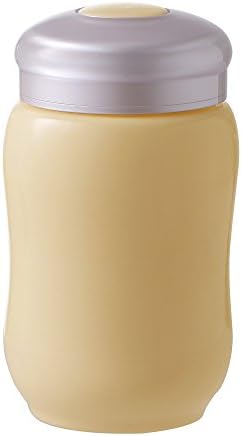 YIERTOWN Travel Mugs Ceramic Flasks Coffee Tea Espresso Cups Leakproof Mugs (Yellow)
