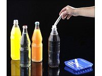 Rosenstein & Söhne 7-fach Silikonform für „Stab-Eis“ 4er-Set, Ideal für Flaschen - 5