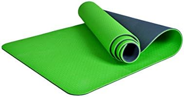 Non-Slip Yoga Mat --- Tasteless TPE Anti-skid Yoga Mat Fitness Mattress, Color Optional --- natural rubber yoga mat, for Exercise / Pilate ( Color : 1 )