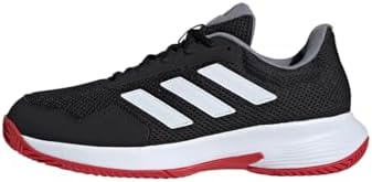 Adidas Unisex - Adulto Court Spec 2 Tennis Shoes, Core Black/Cloud White/Scarlet, 42 2/3 EU