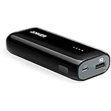 Power Bank, Anker Astro E1 5200mAh Portable Charger Candy bar-Sized Ultra Compact External Battery with High-Speed Charging PowerIQ Technology (Black)