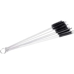 LINSINCH Brosse de Nettoyage pour Bouteille de Vin MéNage Bouteille Brosses Pipe Bong Cleaner Verre Tube Nettoyant Brosse Lot de 10