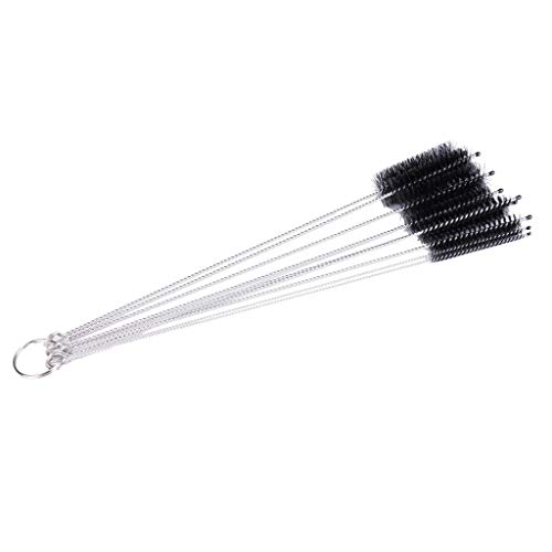 LINSINCH Brosse de Nettoyage pour Bouteille de Vin MéNage Bouteille Brosses Pipe Bong Cleaner Verre Tube Nettoyant Brosse Lot de 10